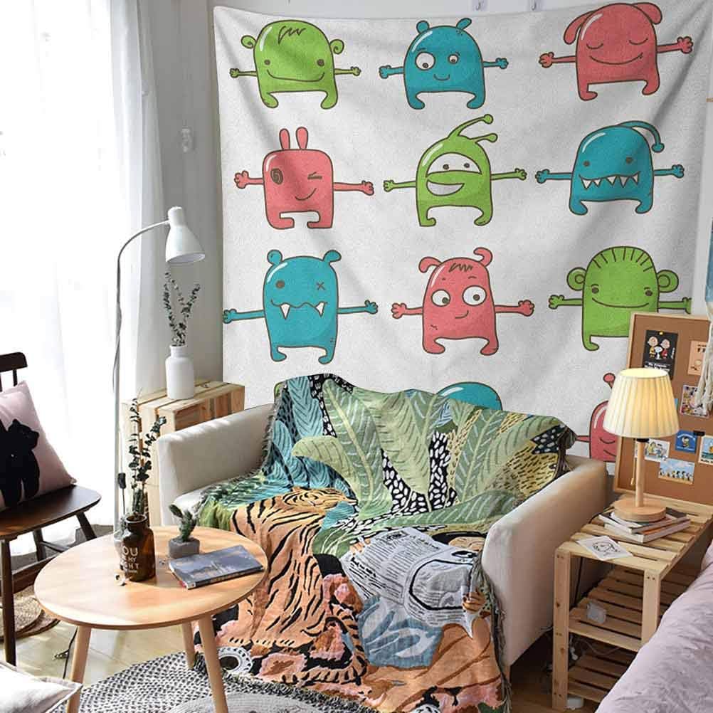 VVA Doodle Tapestry Wall Hanging, Twelve