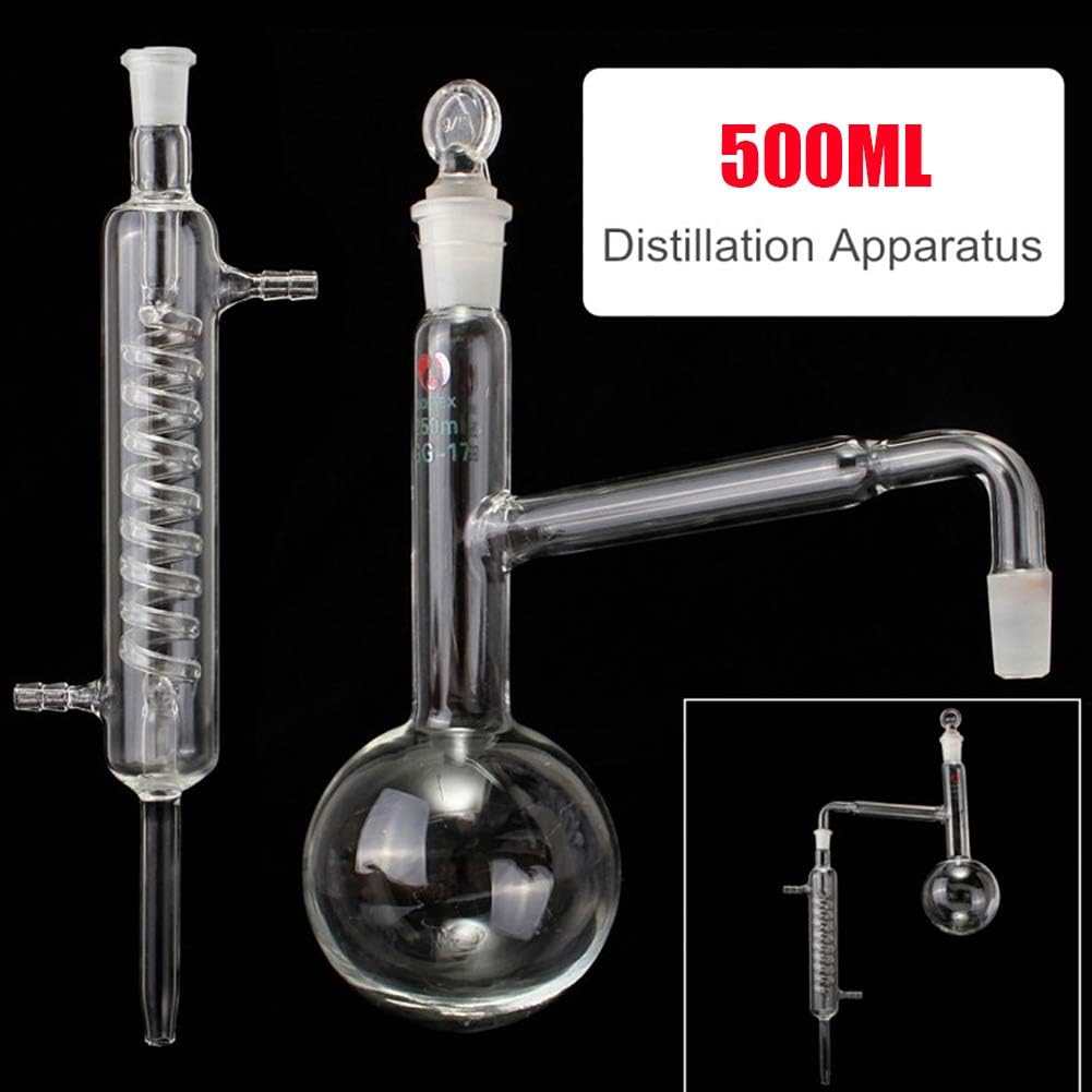 BQSWYD 500 ml Laboratorio de Química de petróleo Destilación ...