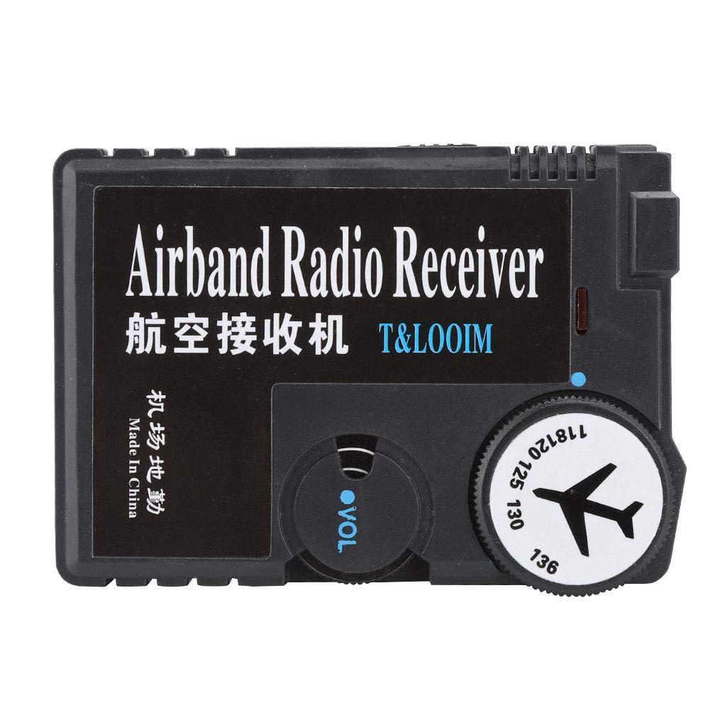 Wendry Aeronautical Receiver,118-136MHz High Sensitivity Air-to-ground Air-to-air Aeronautical Band Receptor Receiver,Added squelch function,new leap with improved sensitivity