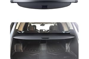 BOPARAUTO Cargo Cover for Kia Telluride Accessories 2020 2021 2022 2023 2024 Rear Black Trunk Shade Luggage Security Cover