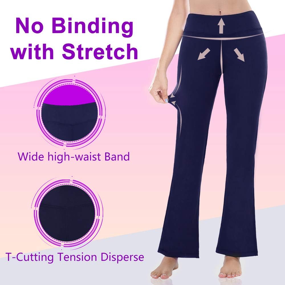 flare leg yoga pants tall