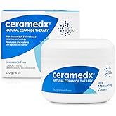 Ceramedx Ultra Moisturizing Ceramide Body Cream, Unscented, 6 oz Jar | Plant-Based Riceramide-3 with Cocoa Butter &amp; Calendula | Intensive Cream for Extremely Dry Skin | Vegan, pH 4.5