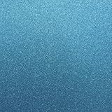 Best Creation 12-Inch by 12-Inch Glitter Cardstock, Peacock Blue, 15 sheets per pack