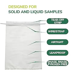 Sterile Sample Bags Sealable for Heavy or Large