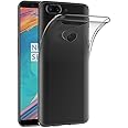MaiJin Case for OnePlus 5T (6.01 inch) Soft TPU Rubber Gel Bumper Transparent Back Cover