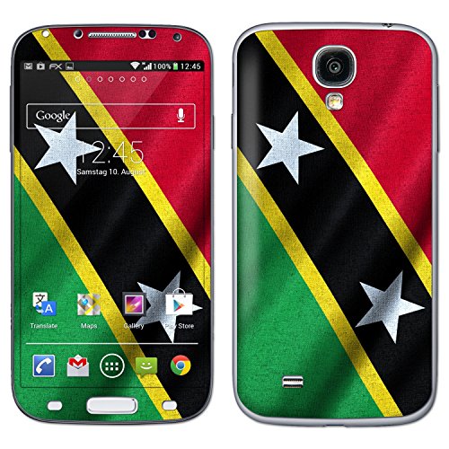 Samsung-Galaxy-S4-Design-Skin-flag-of-St-Kitts-and-Nevis-Decal-Sticker-for-Galaxy-S4