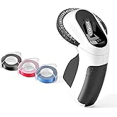 Zodzi Embossing Label Maker Machine with Tapes, Embosser Handheld Label Machine, Vintage Label Maker Embossed Labeler with 3 
