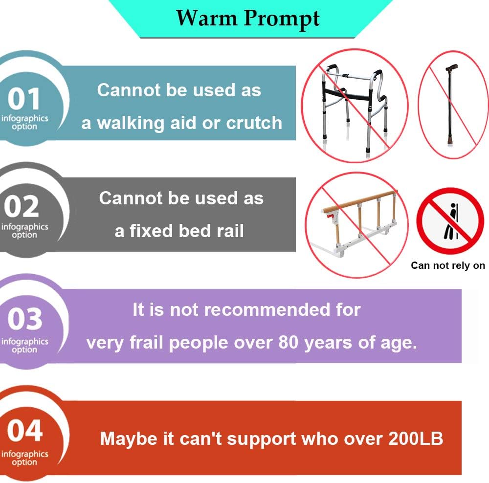 Seat Lift Assist Chairs for Elderly Chair Lift Assist Devices Bed Rails Cane Grab Bar for Bed Handicap Accessories Stand Mobility Aids for Recliner Couch Sofa Safe Support Handle: Health & Personal Care