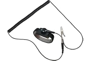 Jekewin Anti Static Metal Bracelet ESD Adjustable Wrist Strap Discharge Band Ground Metal Bracelet