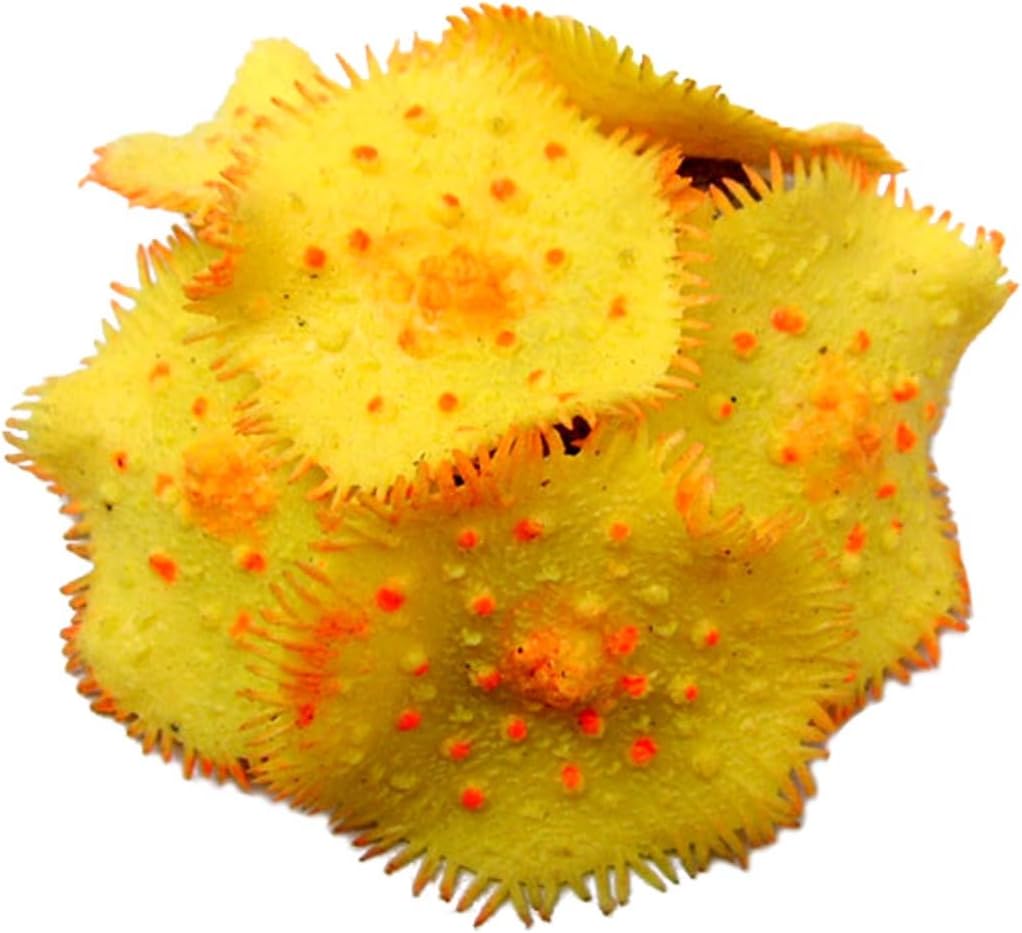 Yehua Sea Urchin Aquarium Plastic Ornament Coral Landscapes Fish Tank Decoration Vivid Resin Ornaments Decor