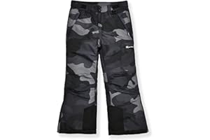 Arctic Quest Girls Boys Kids Unisex Insulated Snow Ski Pants Winter Water-Resistant Windproof Outdoor