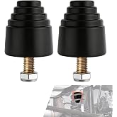 YUPIKJI 2PCS Suspension Bump Stop, 9.9101G Door Anti-collision Rubber Pads, Rear Leaf Spring Bumper, Universal Rear Bump Stops Kit Accessories Replacement for Most Cars, Trucks and Off-Road Vehicles