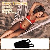 NUOE Back Lotion Applicator for Tanning & Fake Tan - Easy Reach, Microfiber & view 4