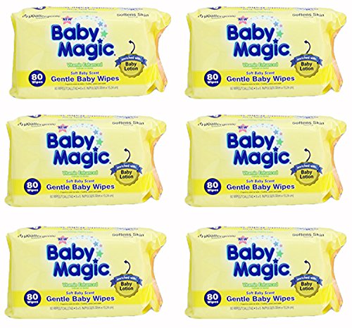 Baby magic gentle baby wipes, hypoallergenic, soft baby…