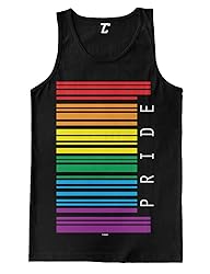 Gay Pride Barcode - LGBTQ Support Parade Men's Tank