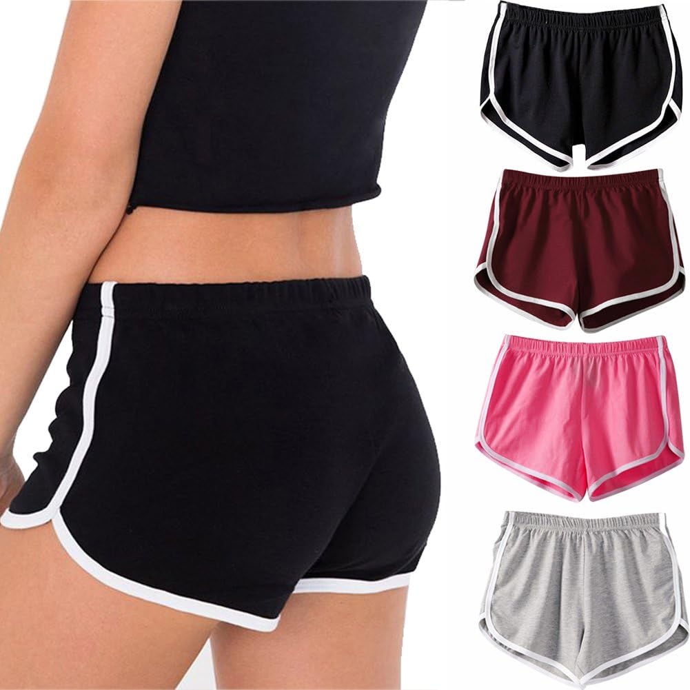 Cocobla Women's Perfomance Running Pants Sports Shorts Gym Workout Yoga Shorts