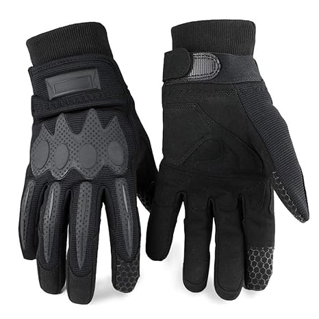 Llsdls Stoßfeste Handschuhe, Touchscreen-Handschuhe, schnittfeste und stoßfeste Taktische Outdoor-Trainingshandschuhe (größe 