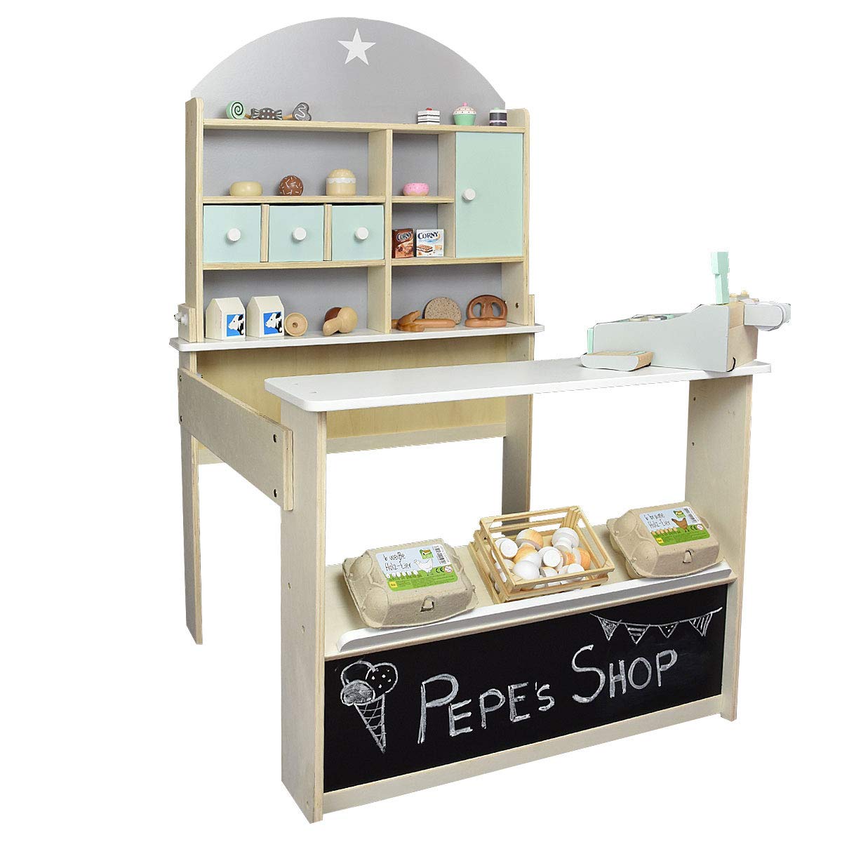 wooden play shop