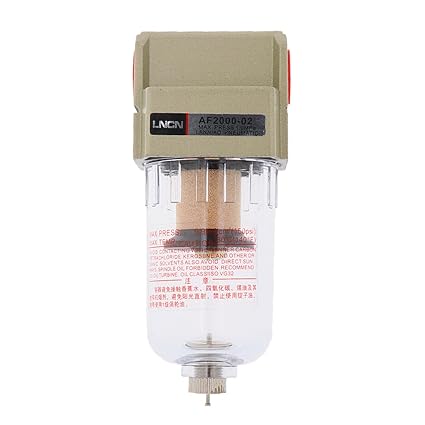MagiDeal Af2000-02 1/4 Partikel Luftfilter Kompressor Wasser Feuchtigkeit Trap Reiniger