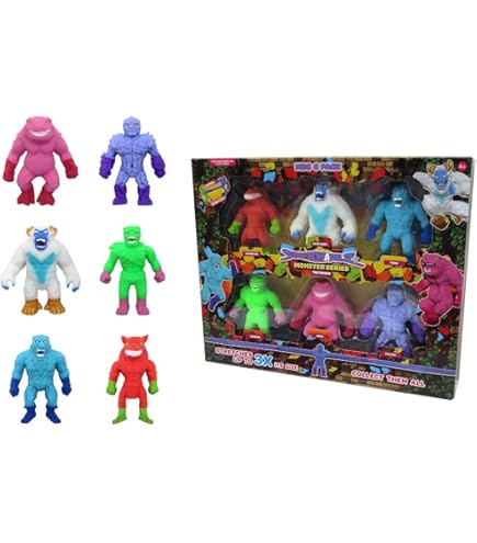 Pack 6 Mini Animal, Stretchapalz, Sunny : Amazon.com.br