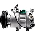 Hsbang Air Conditioner AC Compressor Compatible with KIA RIO 2012 2013 2014 2015 2016 2017,HYUNDAI ACCENT,977011R100,977011W600