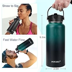 32oz Insulated Stainless Steel Water Bottle with
