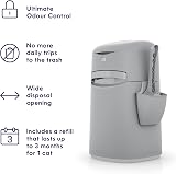 Litter Genie Easy Roll LitterLocker Bin with Tear-Off Bags, Large Opening view 2