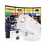 [Smart Projector with Apps] 4K Supported Mini
