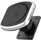 Scosche MagicMount Pro2 Magnetic Car Cell Phone Holder with AMPS Mounting Plate for Scosche/ProClip Vehicle Specific Mount Bases, Phone Stand Compatible with MagSafe, iPhone, Samsung