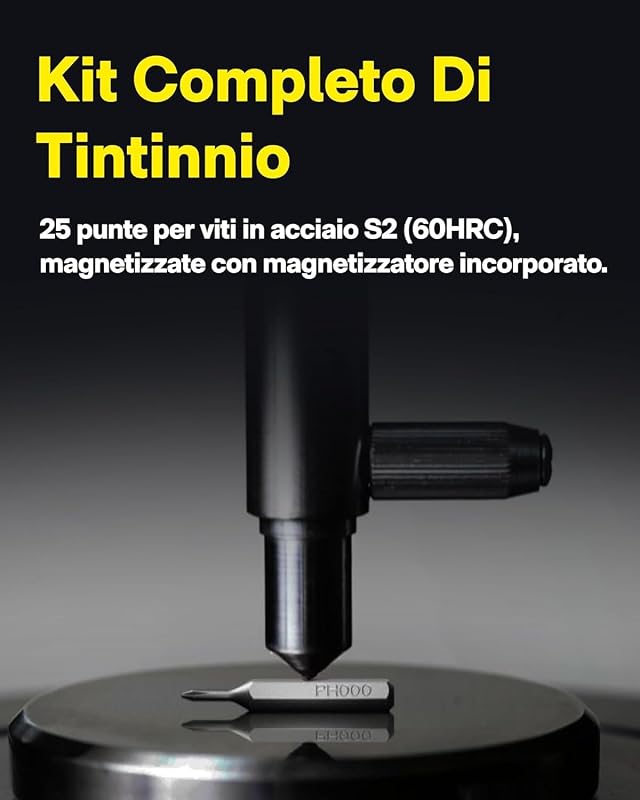 25 in 1 ADV Cacciavite Elettrico, Mini Set Cacciavite per Occhiali
