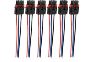 GZZTORES Pulse Power Plug Pigtail Connector Replacement for 2018 2019 2020 2021 Polaris Ranger XP 1000 / RZR/Pro RS1 General Bus Bar Harness Pigtail Connectors 6Pcs