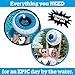 BigMouth Inc Giant Eyeball Beach Ball, Fun Summer Pool Toy