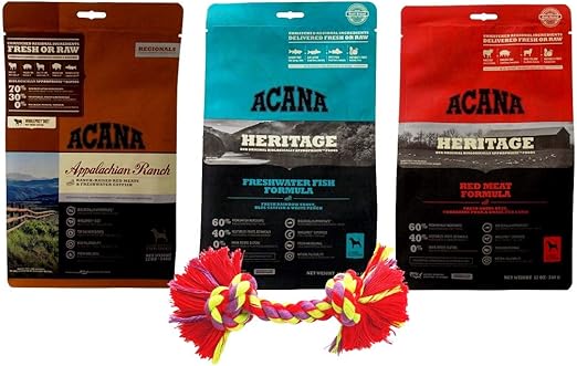 acana dog food flavors