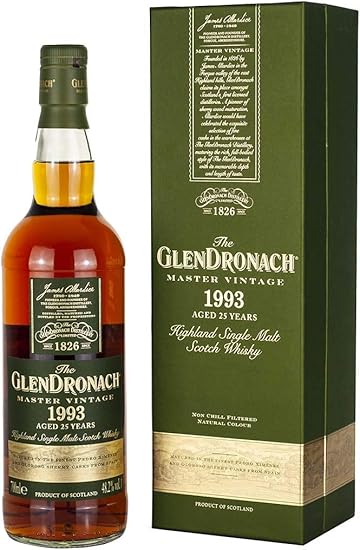 Glendronach 25 Year Old 1993 Vintage Whisky 70 Cl Amazon Co Uk Grocery