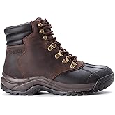 Propet Mens Blizzard Mid Round Toe Snow Casual Boots Ankle - Black