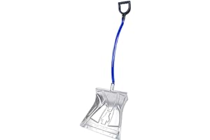 Snow Joe SNJ20A-ERG Heavy-Duty Aluminum Ergonomic Snow Shovel w/Steel Wear Strip & D-Grip Handle, Fully Assembled
