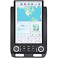 Cidava 13 Inch Car Radio for F150 2015-2020 and 2017-2022 F250/F350/F450, T-Style Car Stereo Head Unit Replacement with Wireless CarPlay/Android Auto, Fast Boot, Upgraded DSP & EQ, 4G LTE, 8+128GB