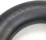 MAOQYE 2 Pcs 3.50-8 Wheelbarrow Inner Tubes Straight Valve view 3