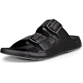 ECCO Men's Cozmo Premium Leather Buckle | Casual Sandals