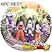 Set of 12 Cups Plates Goku Dragonball Dragon Ball Super Z Latex Party Supplies Decorations Centerpiece