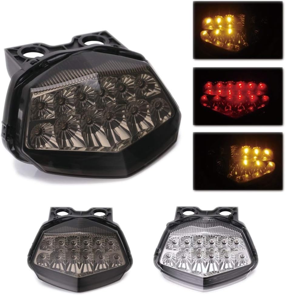 Motorcycle Brake Tail Light Turn Signal Light for Kawasaki Ninja 250r 2008 / EX250 09-12