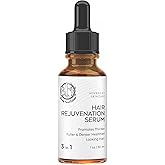 Hair Growth Serum- Maximum Strength DHT Blocker. Repairs & Stimulates New Follicle Hair Growth. Grow Stronger, Thicker, Fuller, Longer, Healthier Looking Hair. For Men & Women with No Side Effects.