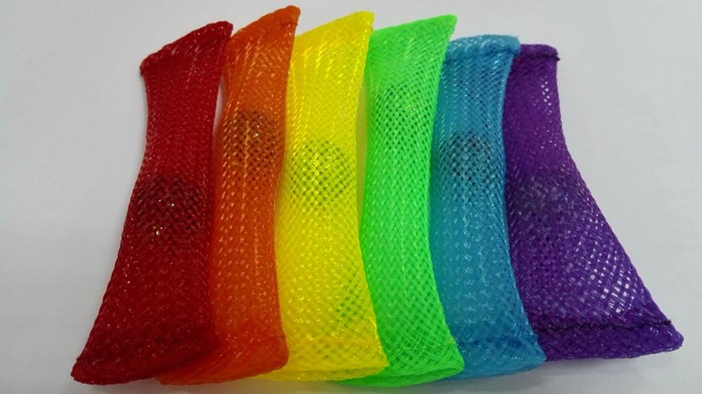 XHBoutique Fidget Toys Mesh and Marble Toy for ADHD,Anxiety,Autism,Sensory Kids and Adults (6 pack)