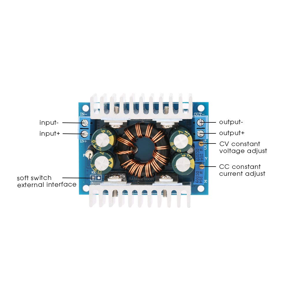 Voltage Converter Module,DC5-30V to 1.25-30V Boost Voltage Regulator Module - Image 3
