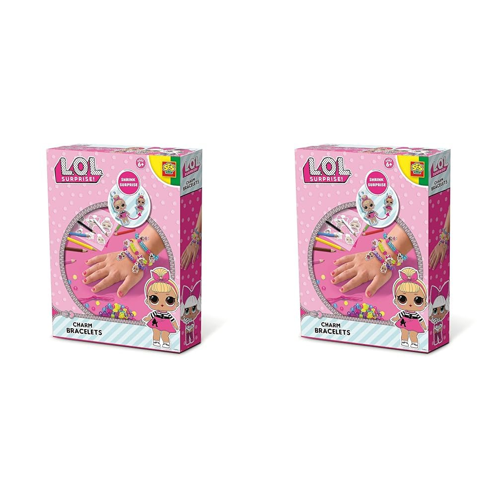 SES Creative 14196 L.O.L. Surprise L.O.L. Charm Bracelets (Pack of 2) — image 1