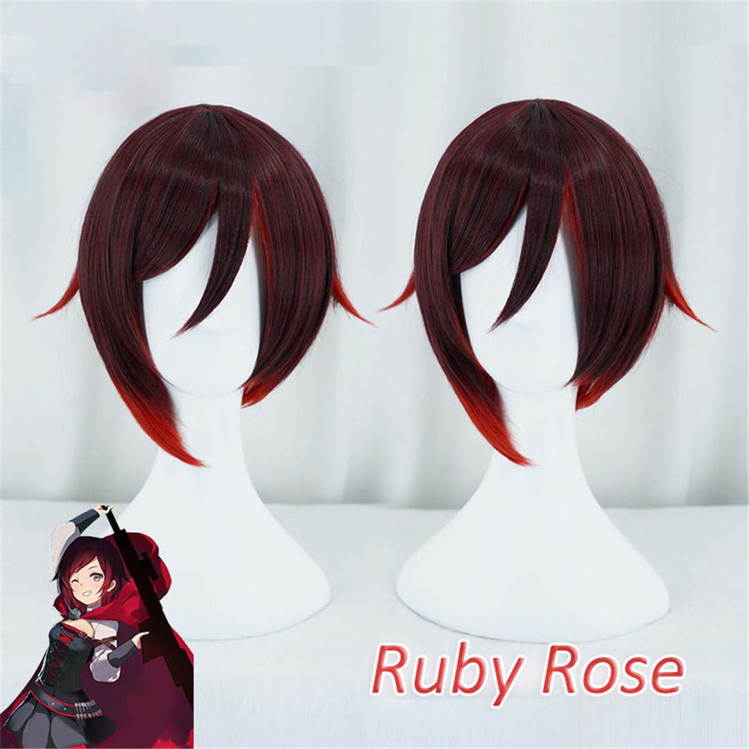 Amazon Com Ruby Rose Wig Short Red Straight Hair Heat Resistant Amazon Com Ruby Rose Wig Short Red Straight Hair Heat Resistant