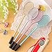 Iuhan 4PCS Cute Tennis Racket Pens Creative Office Stationery Student Gift Party Supplies Writing Pen (A, C)