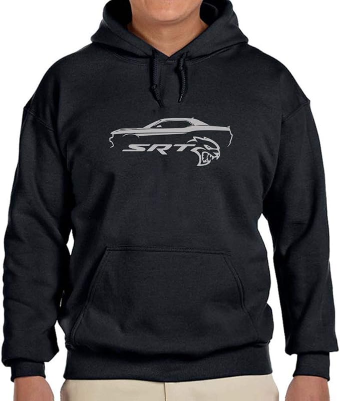 Maddmax Car Art Dodge SRT Challenger Hellcat Classic Silver Color