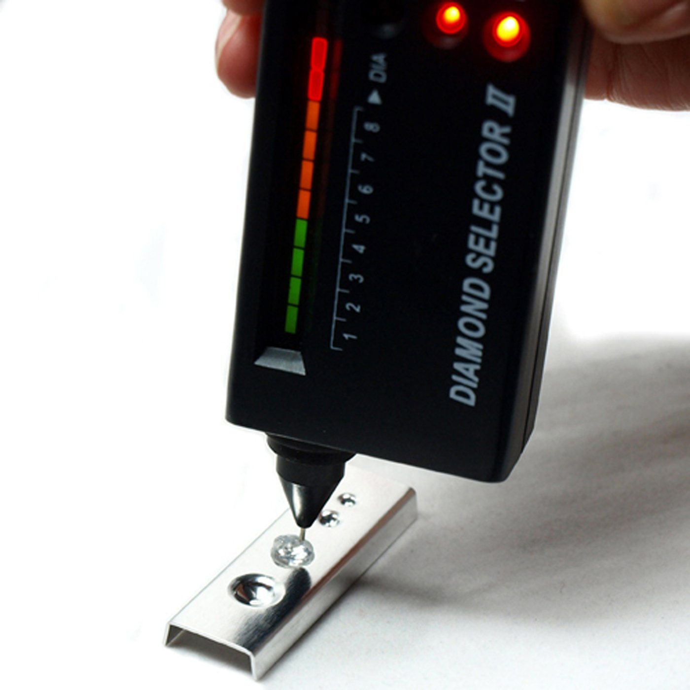 HDE Diamond Tester Pen High Accuracy Professional Jeweler for Novice and Expert