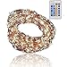 Qualizzi Starry Lights with Remote Control/Dimmable (80Ft/480LEDs). Very Pretty Bright Fairy Light Effects on LED Copper Wire String Lightings. Enjoy Magic Decorative Garlands All Year Around